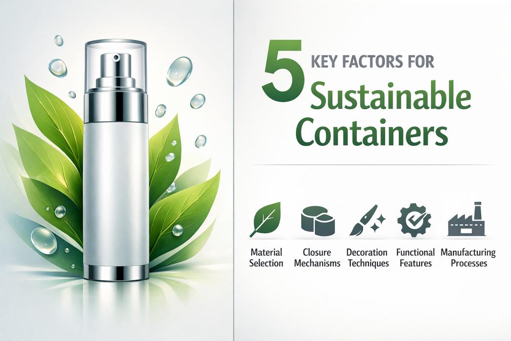 5 facteurs clés à considérer lors du choix de contenants durables