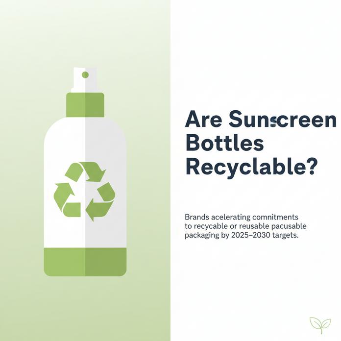 선크림 병 재활용 가능 여부