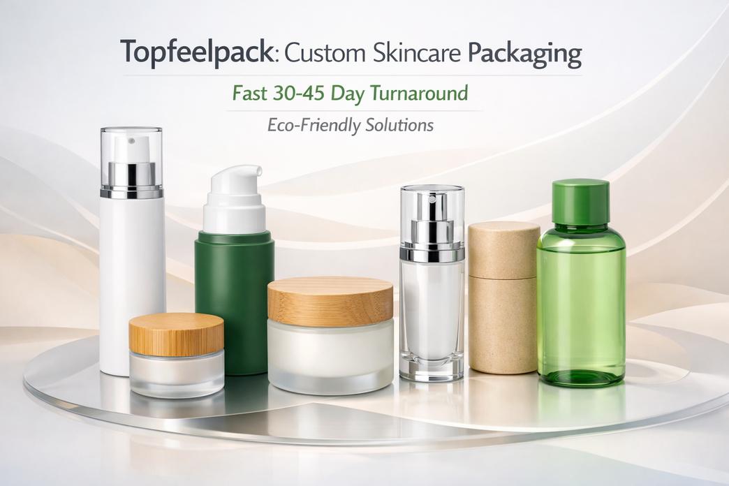 topfeelpack skincare bottle