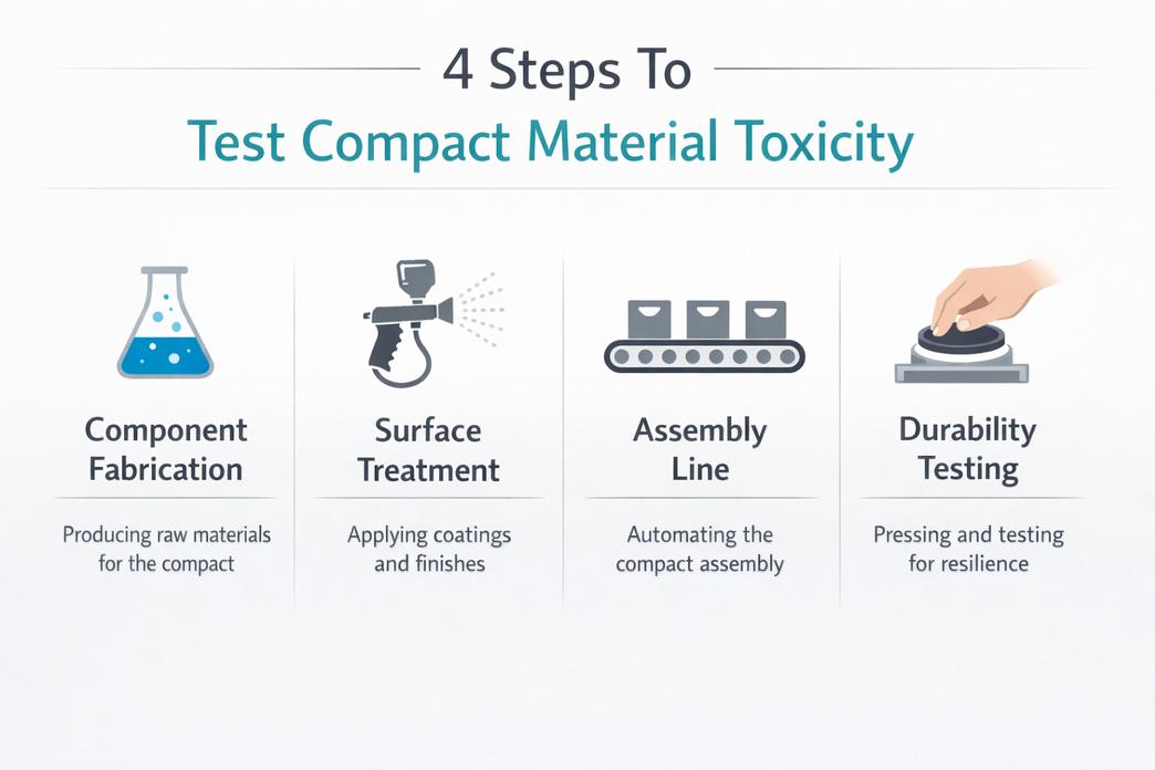 4 Bước Kiểm tra Độc tính Vật liệu Hộp nén