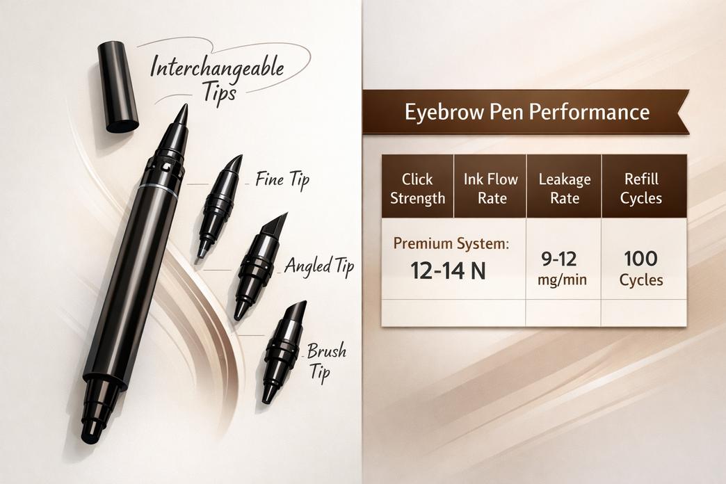 Apakah Pensil Alis Benar-Benar Berfungsi?插图3 5 Langkah: Kuasai Teknik Pena Alis