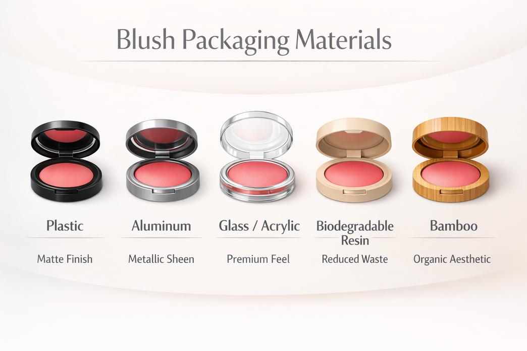 Blush Packaging Materials