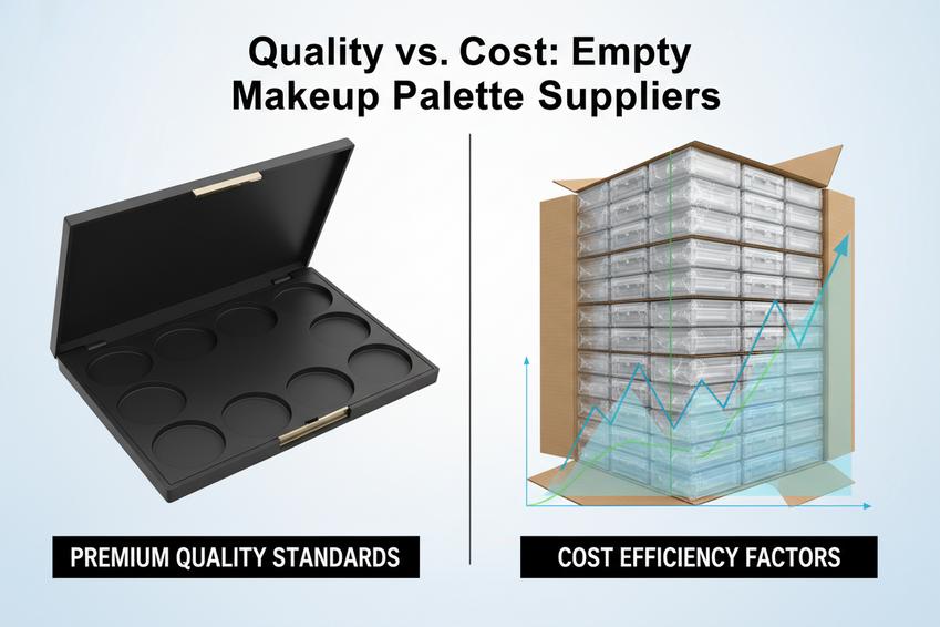 Качество против стоимости: поставщики пустых палет для макияжа