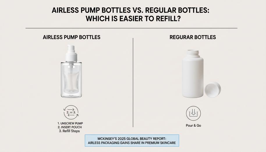 Chai bơm không khí so với chai thường: Loại nào dễ chiết rót hơn?