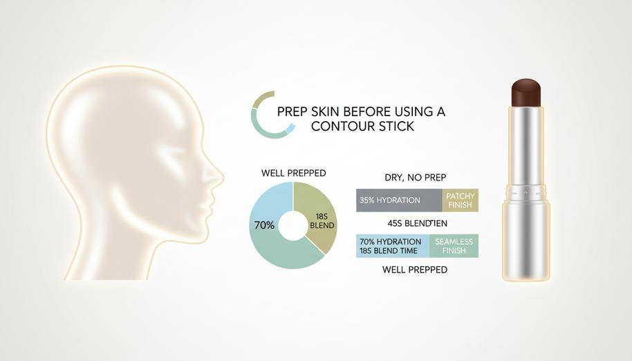 Förbered huden innan du använder en konturpenna