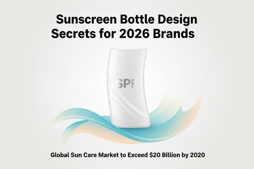 2026년 브랜드를 위한 선크림 병 디자인 비밀