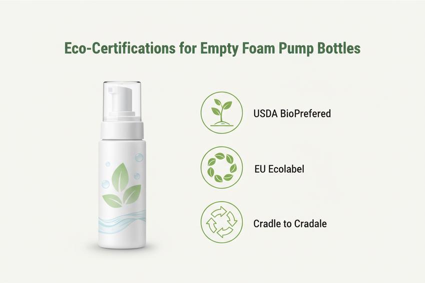 Какие экологические сертификаты должны получить пустые пеновые насосные бутылки?