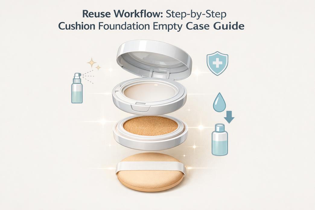 可重复使用的空壳垫底粉底1 - 插图 垫底粉底空壳指南