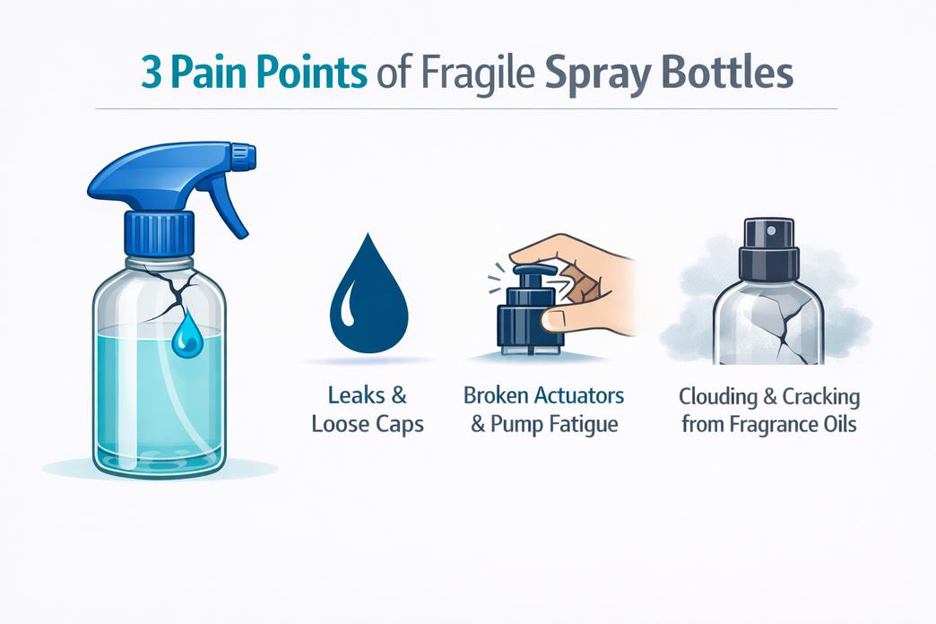 bottle  for spray for makeup