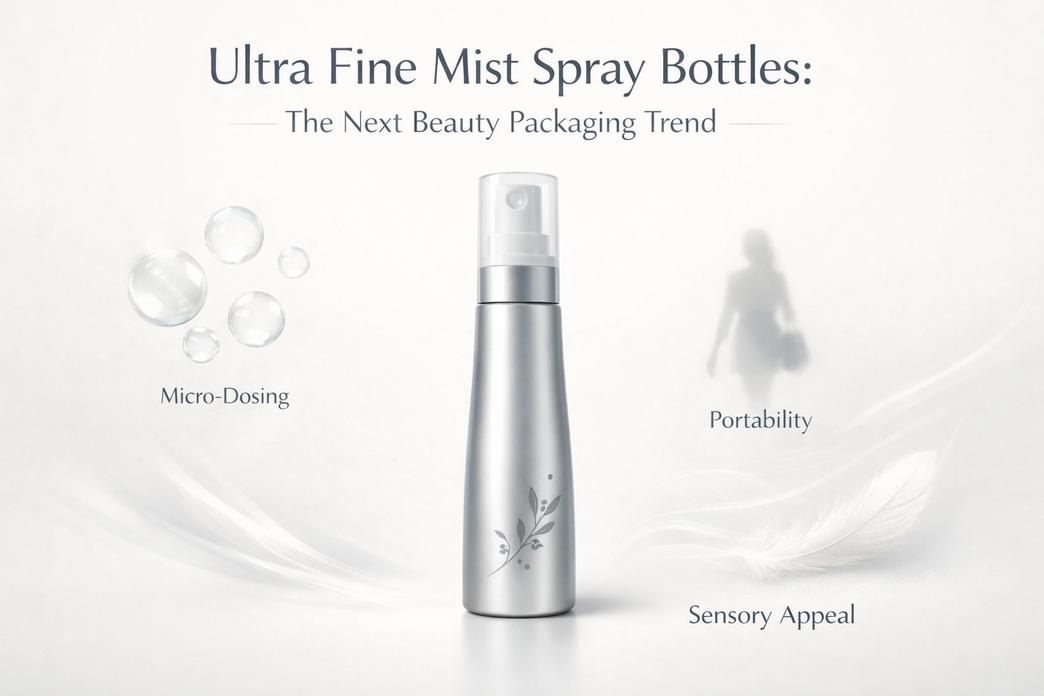 Почему ультратонкие распылительные бутылки — следующая тенденция в упаковке красоты