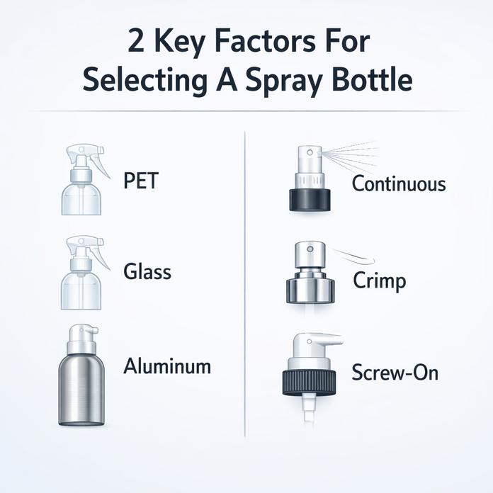 2 ключевых фактора при выборе распылителя
