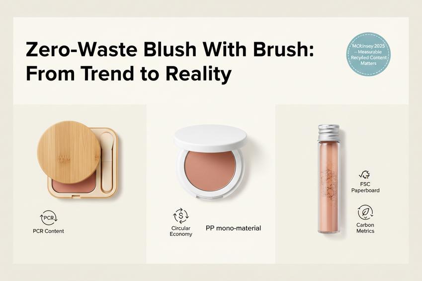 Can Zero-Waste Blush With Brush Packaging Work?