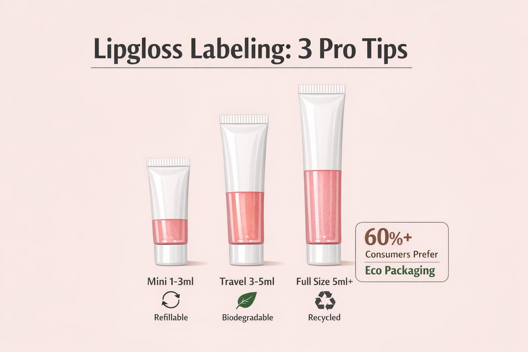 Lipgloss Labeling: 3 Pro Tips