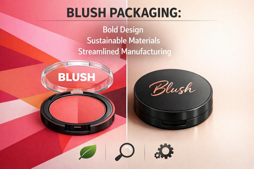 Retail Launch: Eye-Catching Blush Packaging