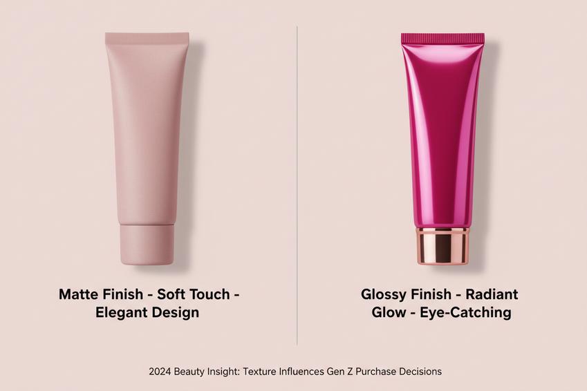 Matte Vs. Glossy Pink Packaging