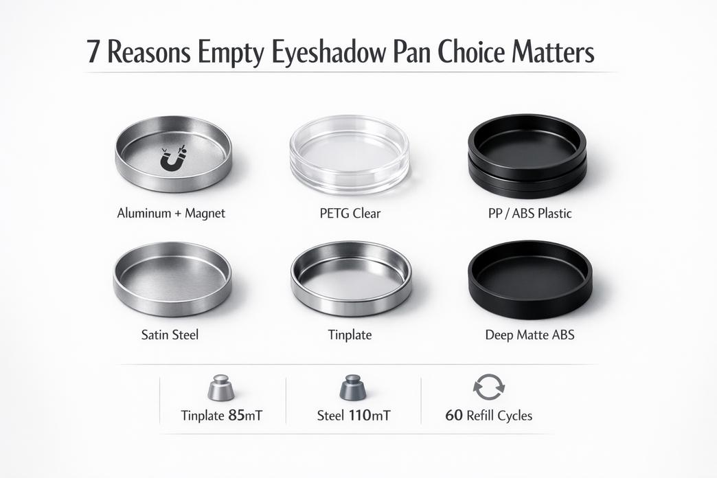 7 Reasons Empty Eyeshadow Pan Choice Matters