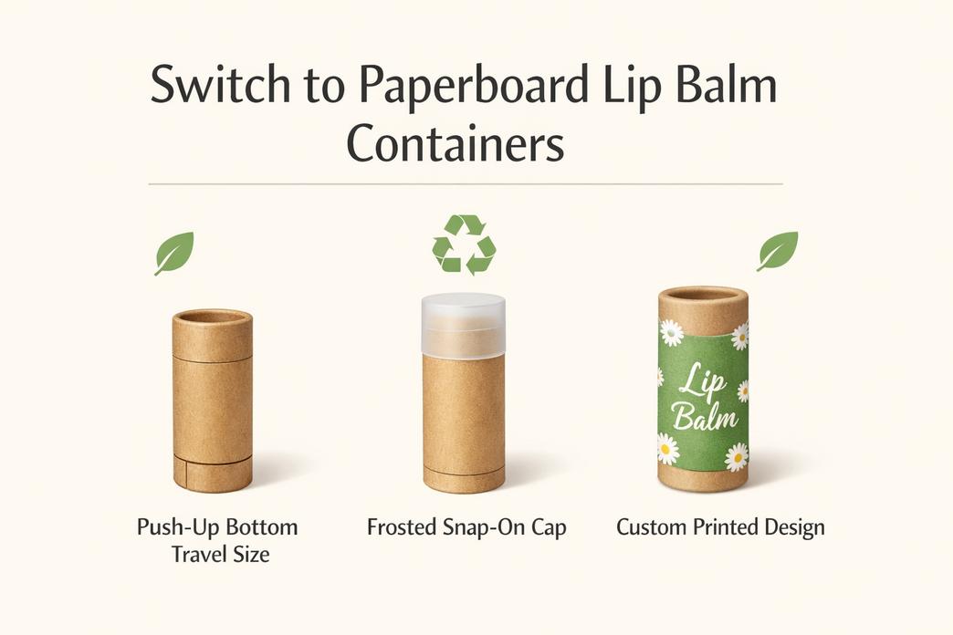 Problem: Single-Use Plastic – Solution: Paperboard Tubes