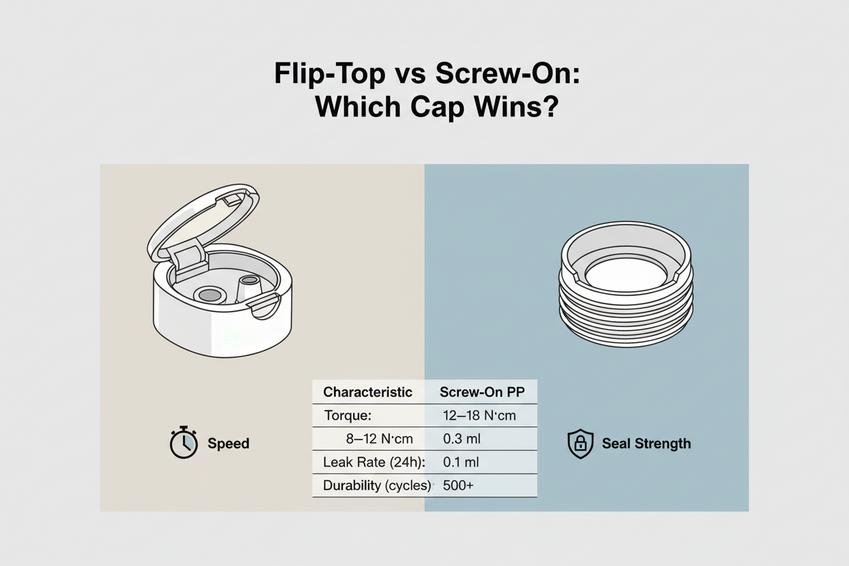 Flip-Top Vs. Screw-On: Which Cap Wins?