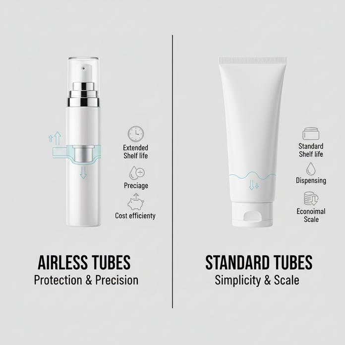 Airless Vs. Standard Tubes