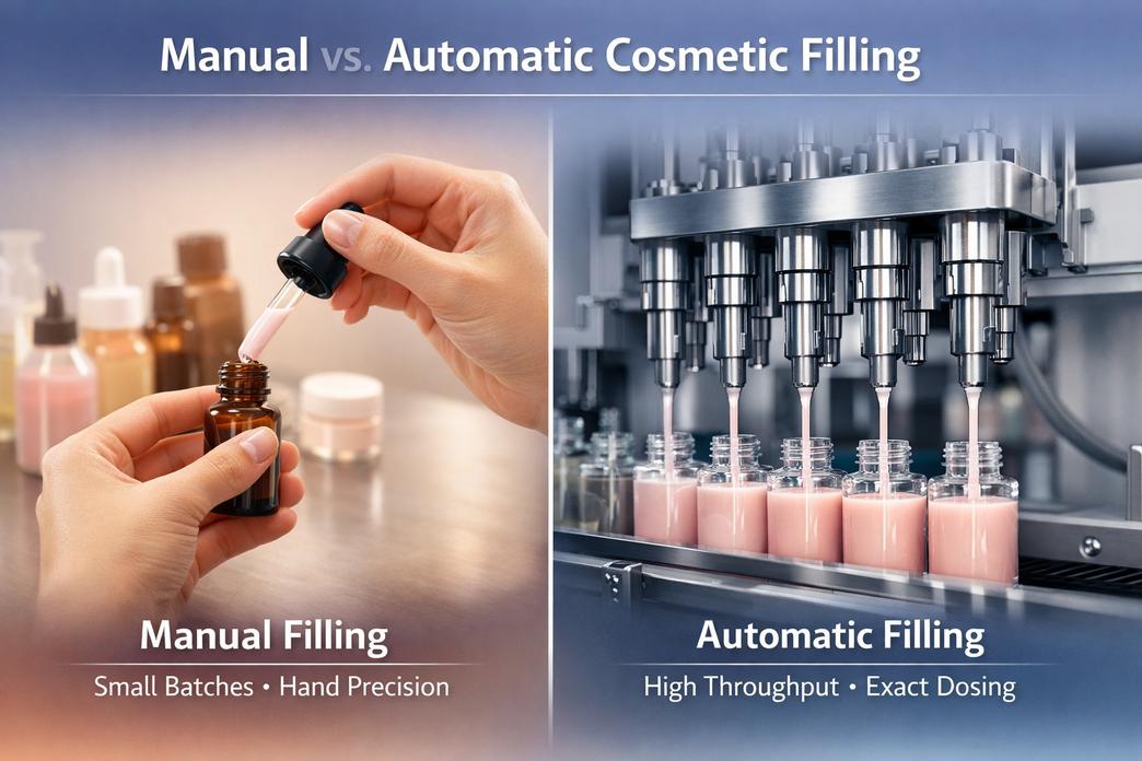 Manual vs. Automatic Cosmetic Filling