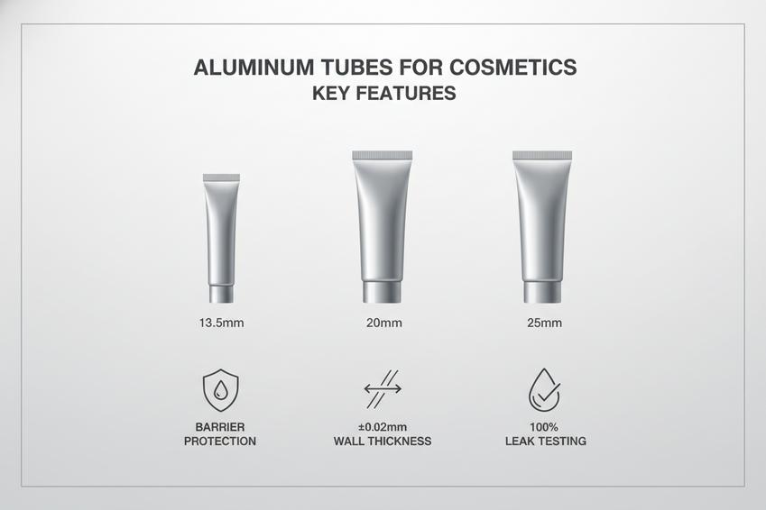 Aluminum Tubes For Cosmetics: Key Features