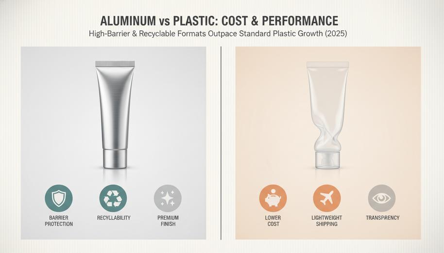 Aluminum Vs. Plastic: Cost Comparison