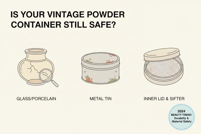 Is Your Vintage Loose Powder Container Still Safe?
