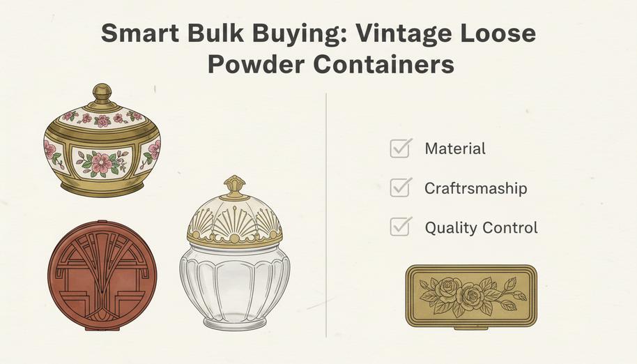 Buyers: Procuring Vintage Loose Powder Container Stock