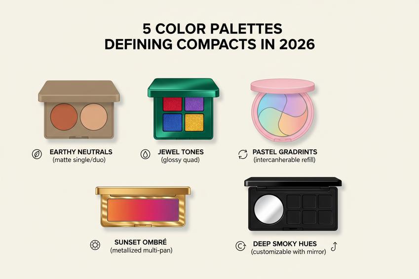 5 Color Palettes Defining Compacts In 2026