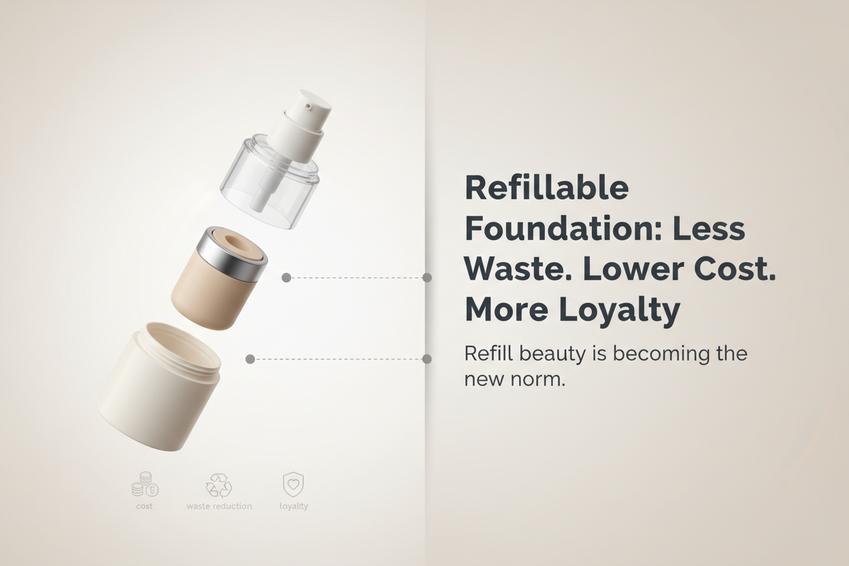 Why Choose A Refillable Foundation Bottle?