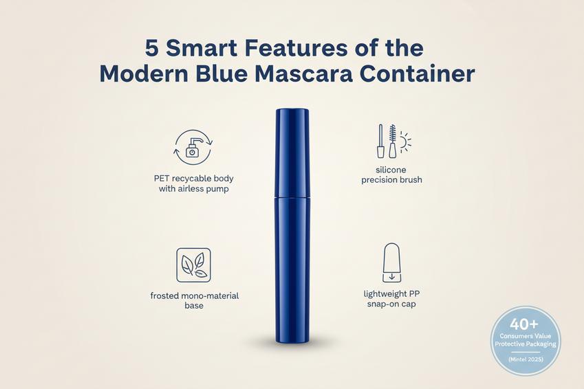 5 Key Features Of Mascara In Blue Container