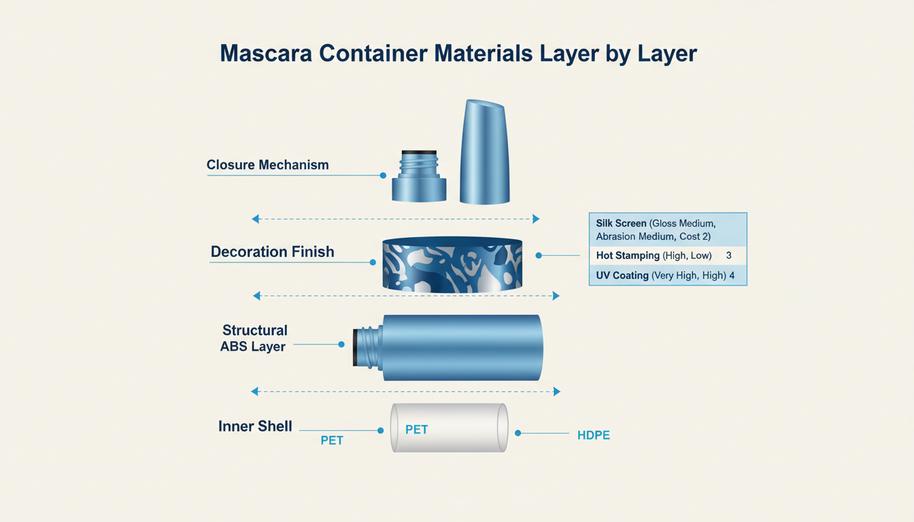 Mascara Container Materials Explained Layer By Layer