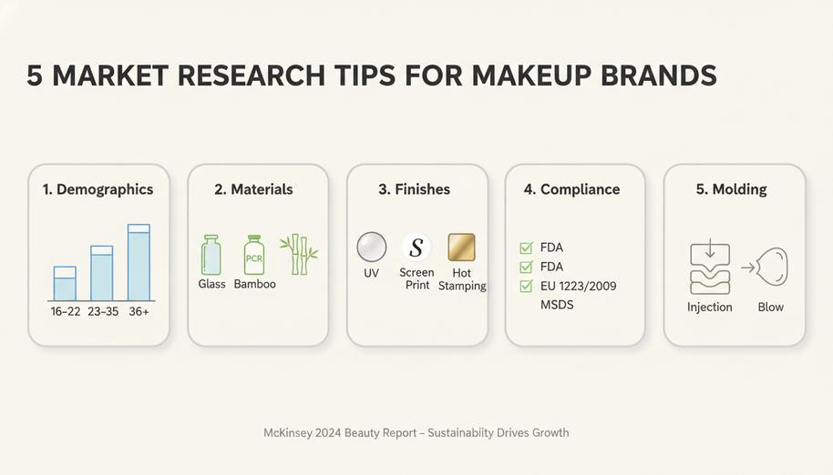 5 Market Research Tips For Makeup Brands