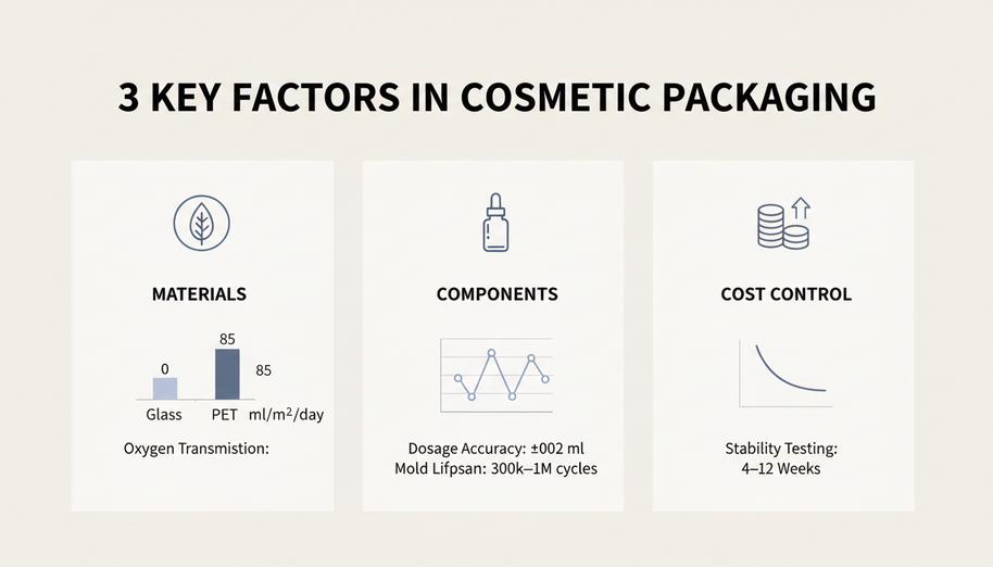 3 Key Factors For Cosmetic Packaging Choices
