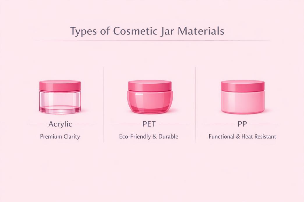 Types Of Cosmetic Jar Materials