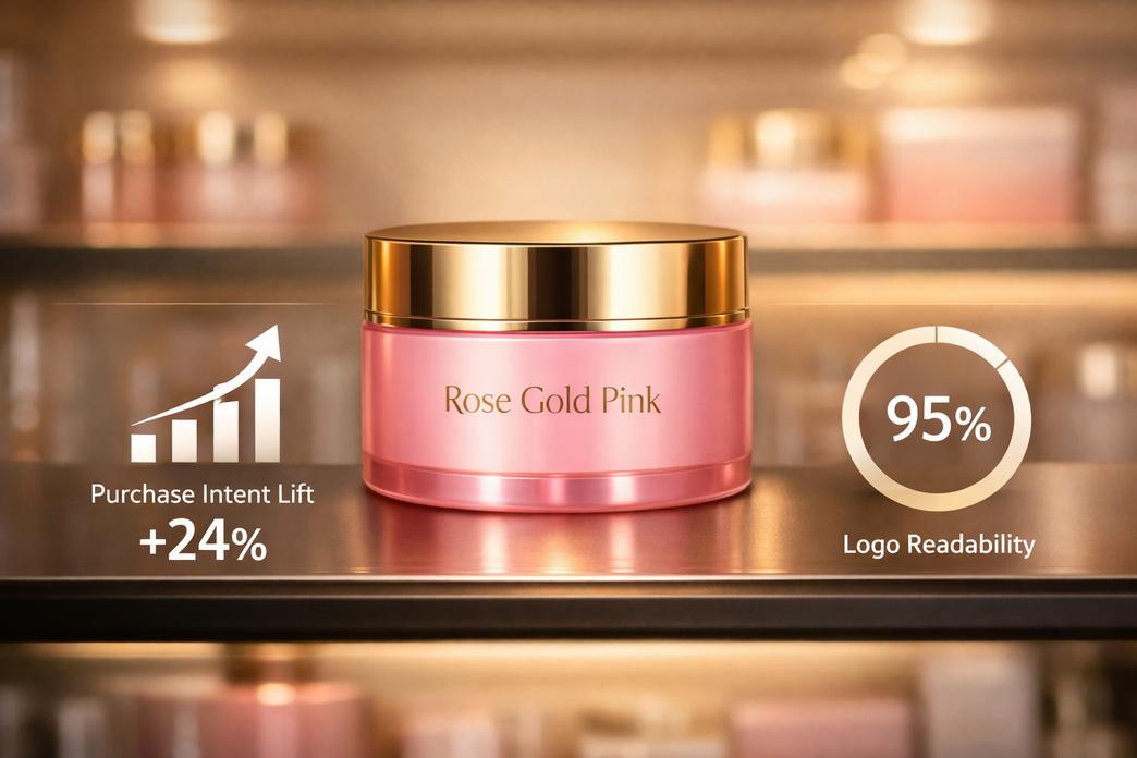 Retail Display: Pink Jars That Pop