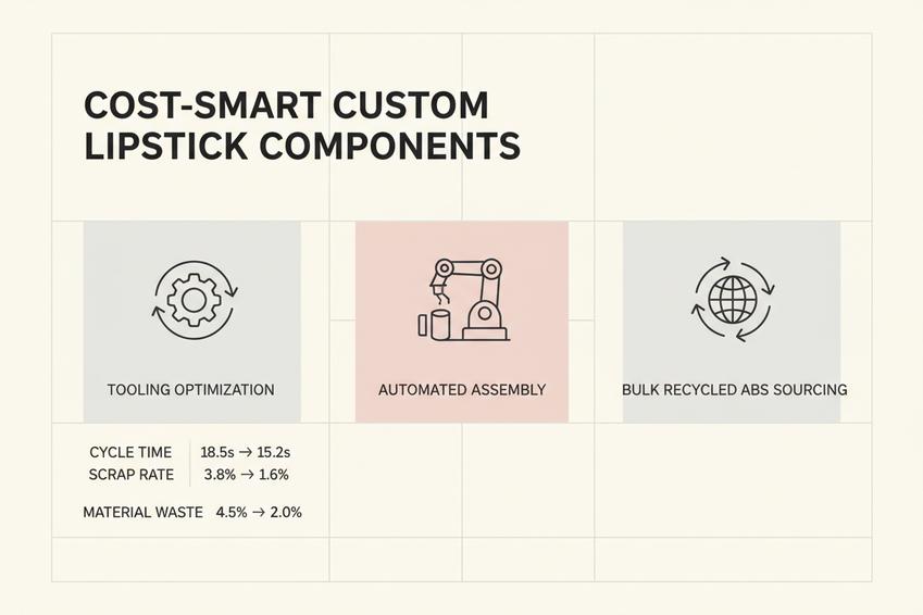 Custom Lipstick Component Cost Saving Strategies