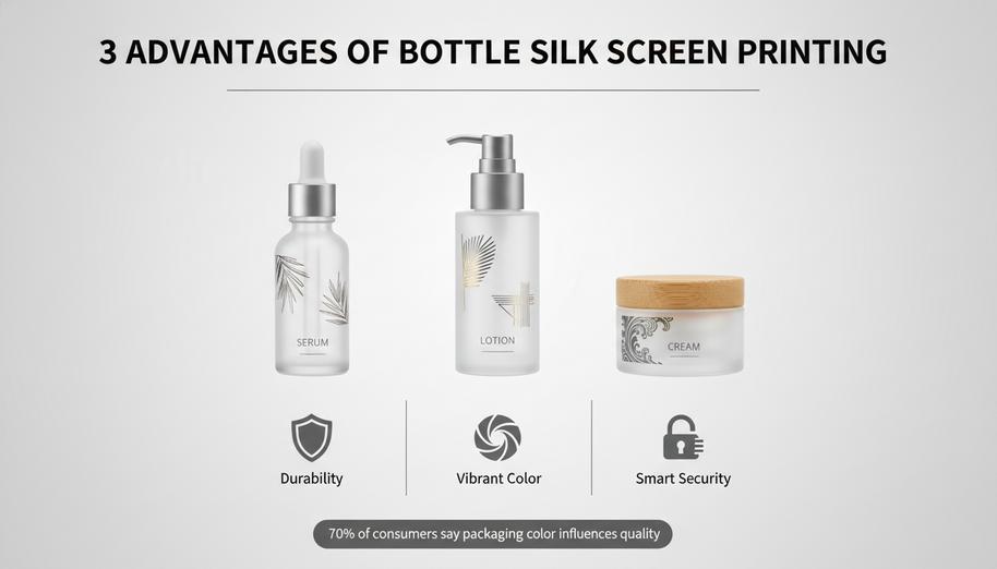 3 Advantages of Bottle Silk Screen Printing