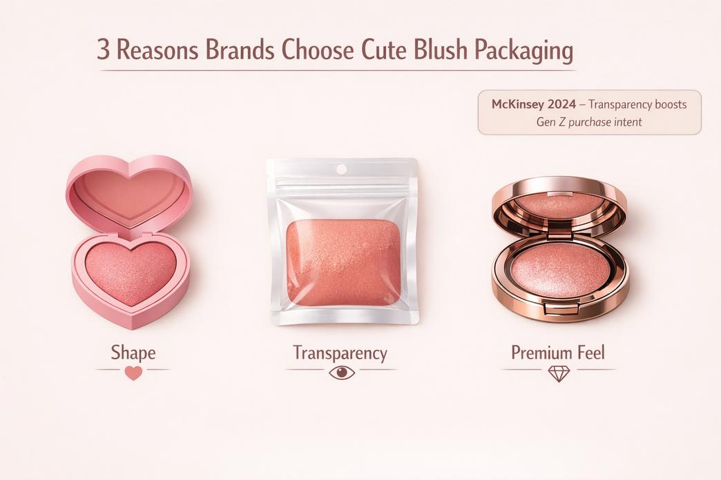 3 Reasons Brands Choose Cute Blush Packaging