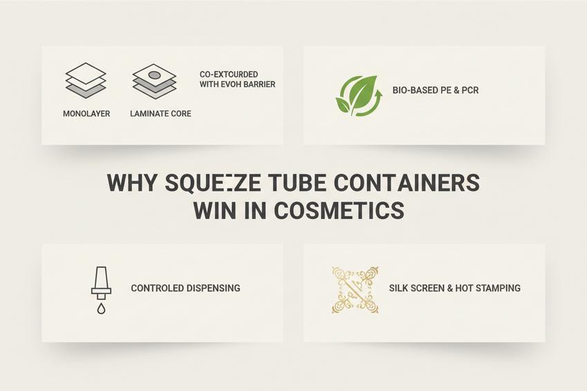 Why Squeeze Tube Containers Are The Best Choice For Your Cosmetics