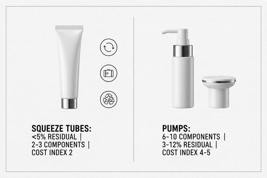 Squeeze Tubes Vs. Pumps: Which Wins?