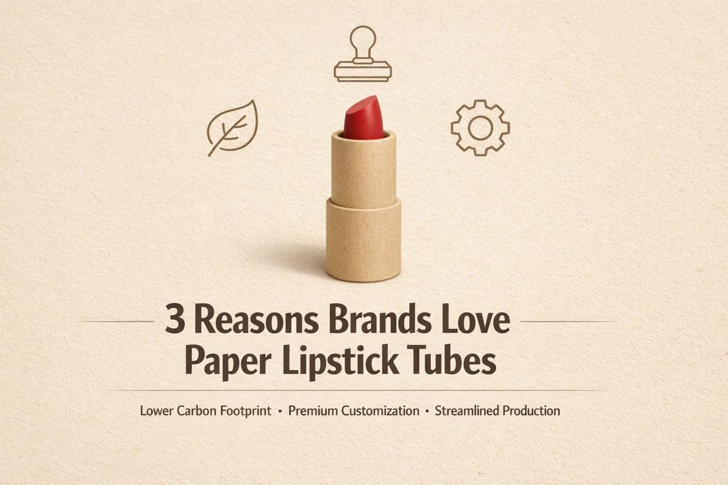 3 Reasons Brands Love Paper Lipstick Tubes