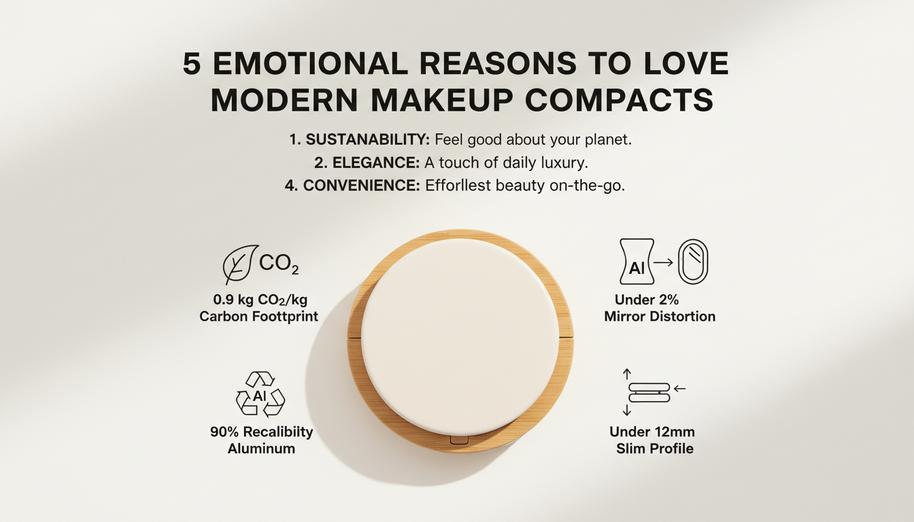 3 Best Makeup Compacts That Provide Long-Lasting Full Coverage插图 4 Key Features of Pro-Grade Makeup Compacts