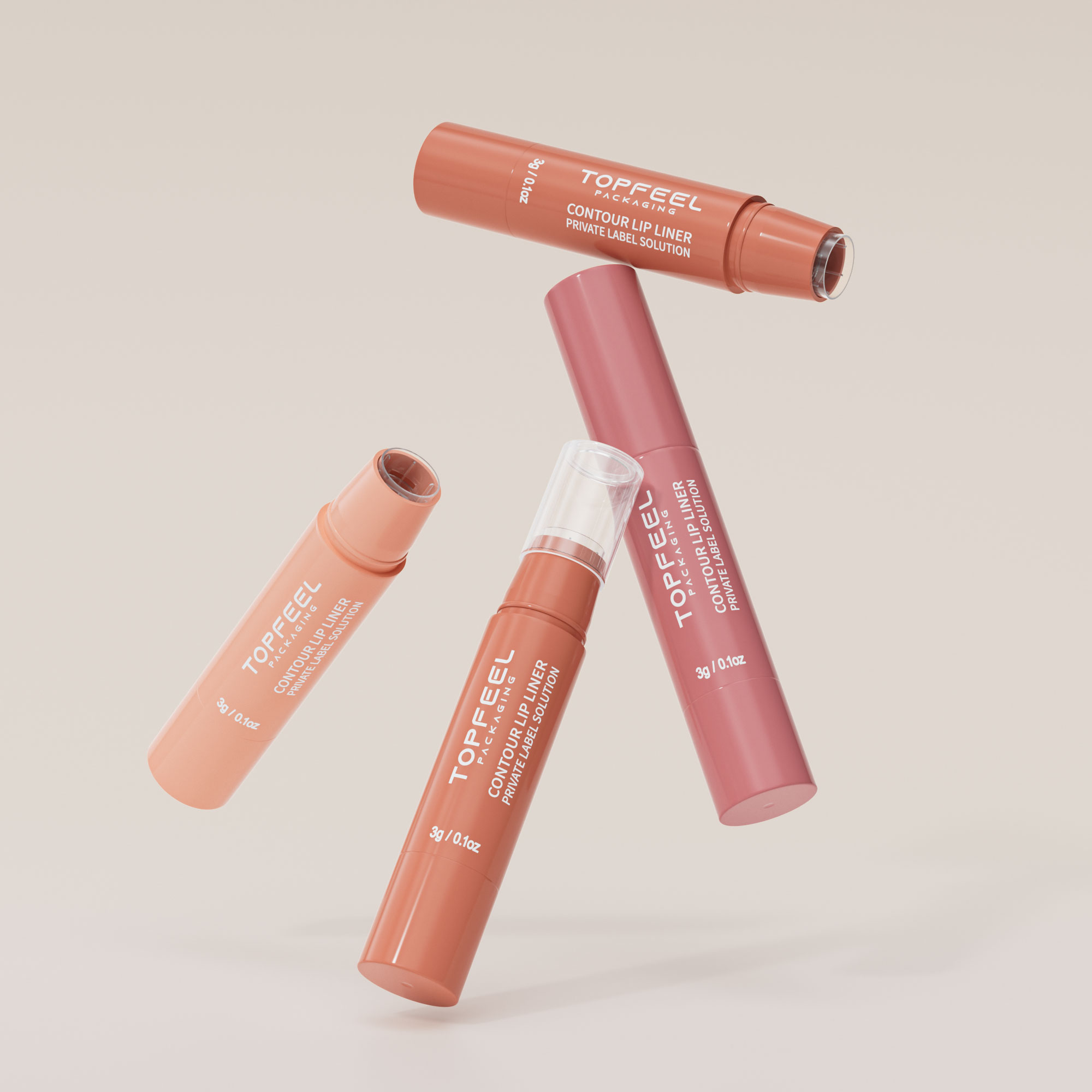 MA-182 Luftdichter Lippenstiftstift (3)