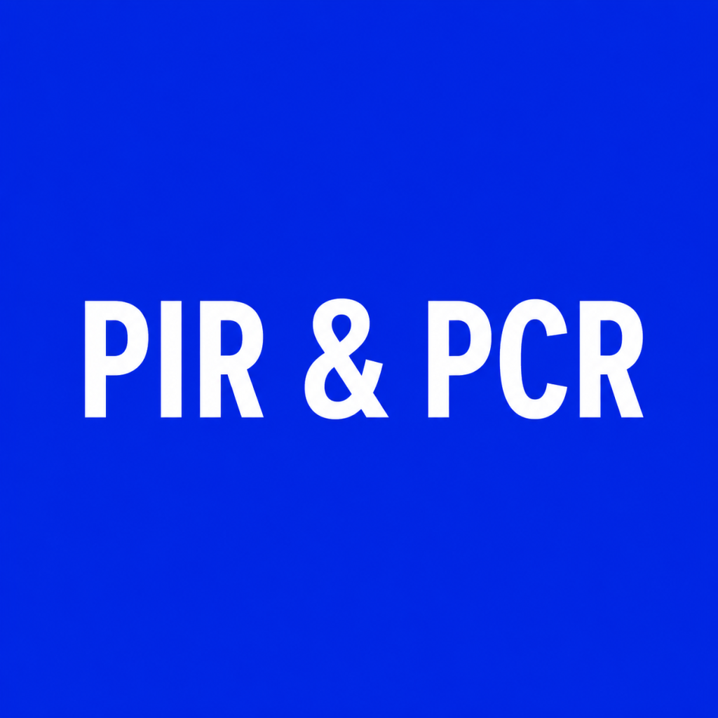 What is the difference between PIR and PCR?插图 PIR&PCR
