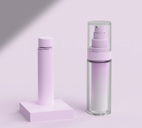 double wall lotion bottle