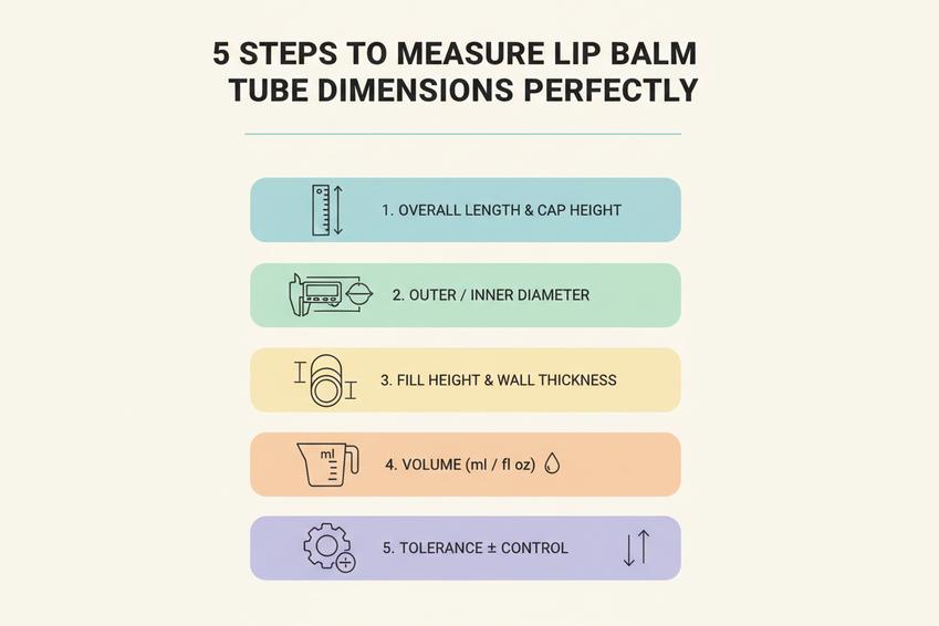 Comment mesurer les dimensions des tubes de baume à lèvres pour un étiquetage personnalisé ?插图1 5 étapes pour mesurer parfaitement les dimensions des tubes de baume à lèvres