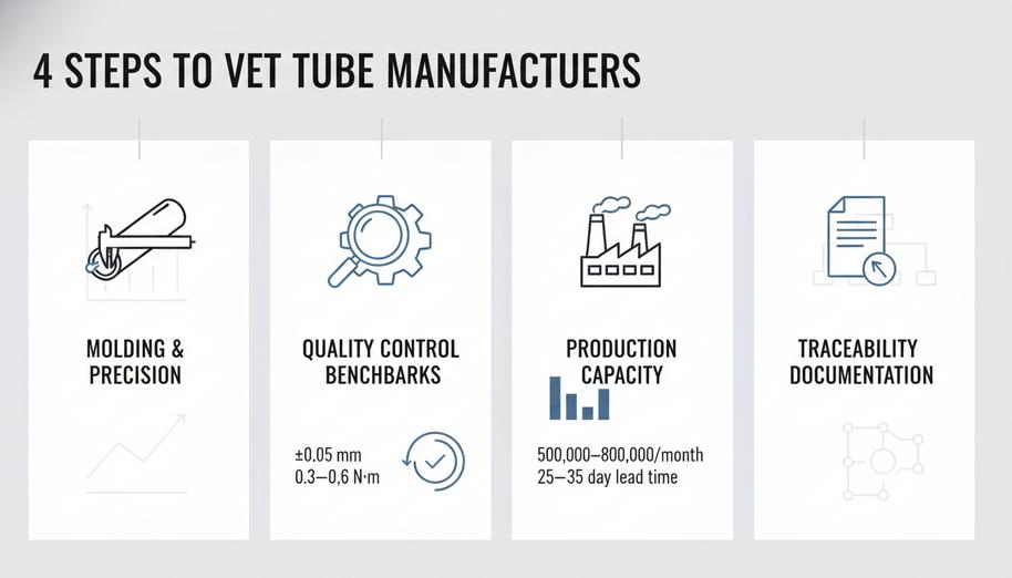 How to Source the Best Empty Tubes for Lip Balm?插图1 4 Steps To Vet Tube Manufacturers
