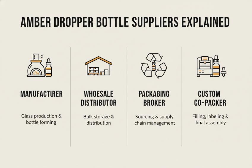 Searching for Amber Dropper Bottles Nearby? Here Is Where to Look插图 Types Of Amber Dropper Bottle Suppliers