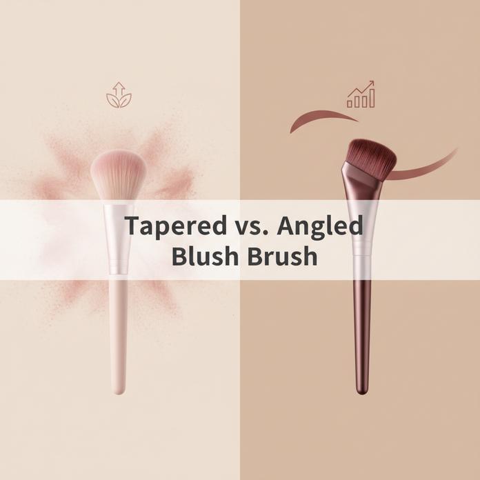 pędzel do różu tapered vs. pędzel skośny – który jest odpowiedni dla Ciebie?